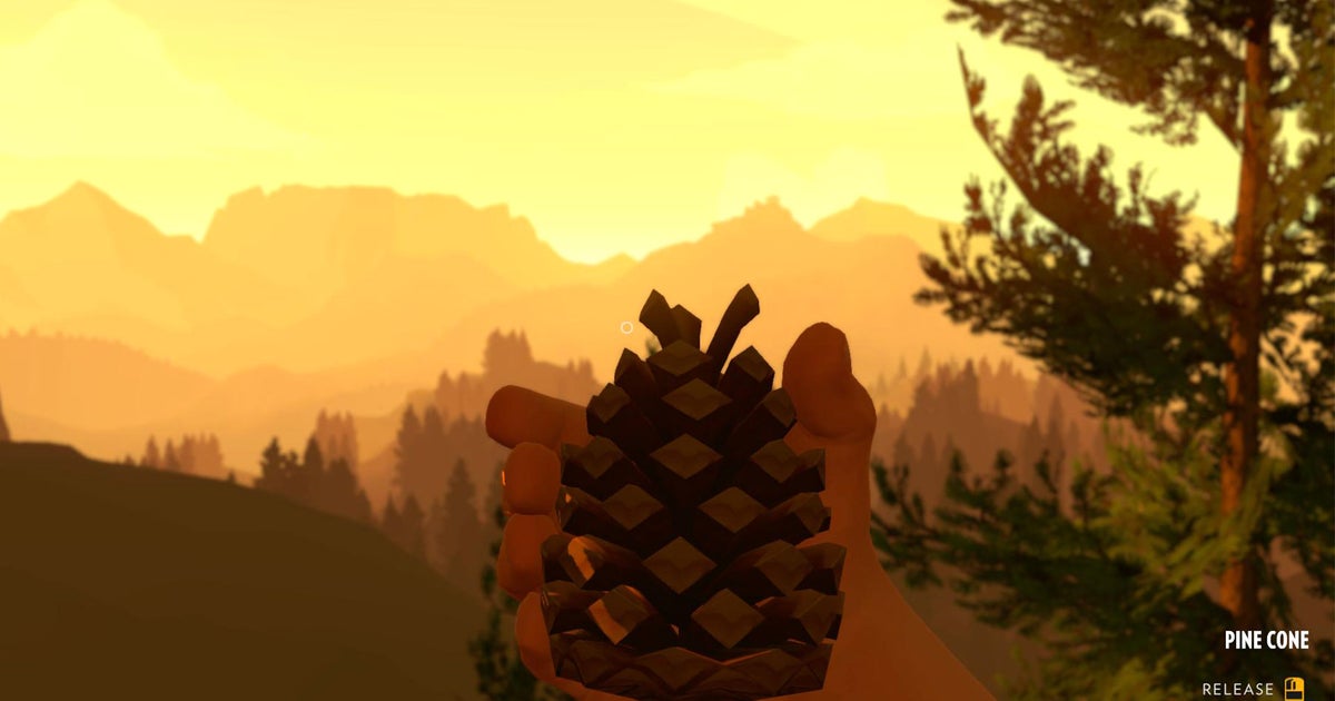 Were not perfectly replicating the real world, that would be crazy: The invisible design behind Firewatchs pine cones and picture frames Were not perfectly replicating the real world, that would be crazy: The invisible design behind Firewatchs pine cones and picture frames