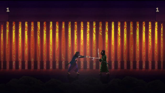 Two samurai duel in First Cut: Samurai Duel