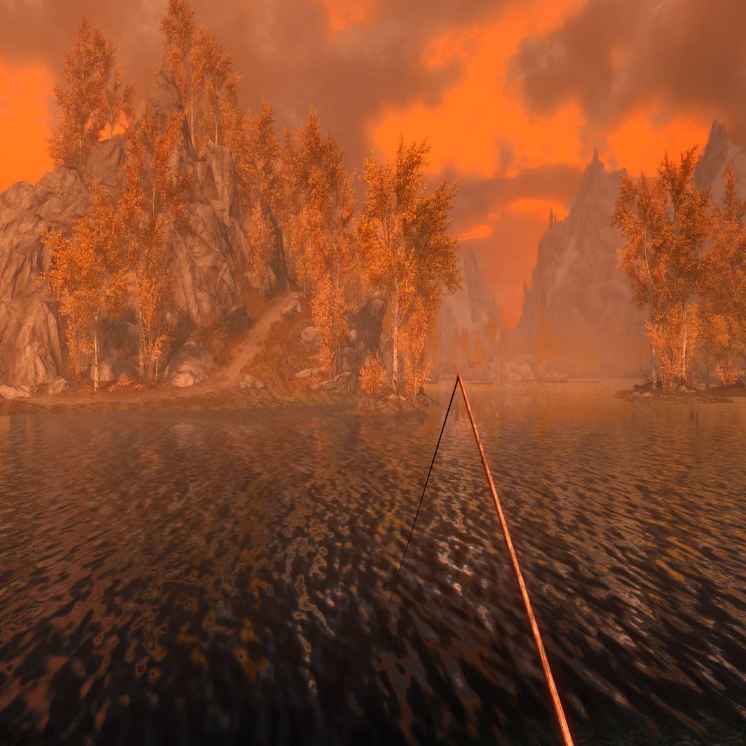 Skyrim's fishing minigame is a reel missed opportunity