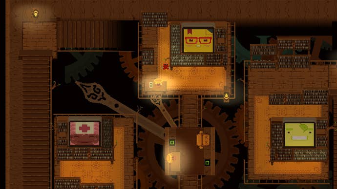 Vix puzzles her way through a library in FixFox.