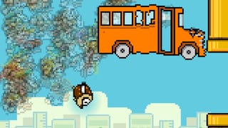 Birds take the battle bus in Flappy Royale