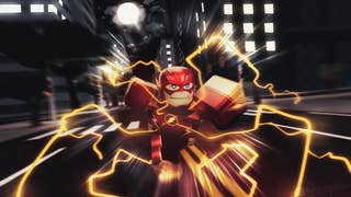 The header image of FLASHPOINT: Worlds Collide in Roblox.