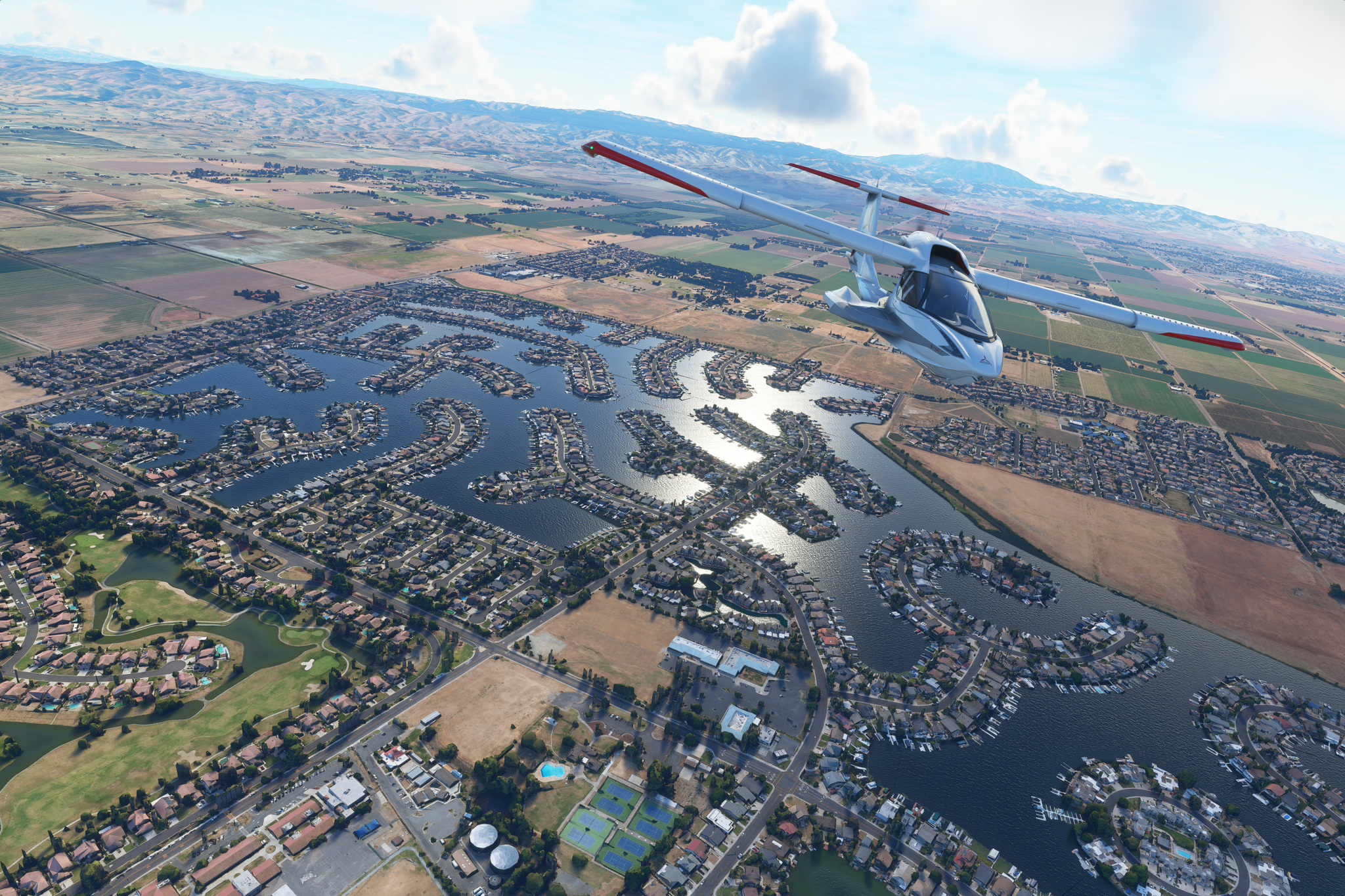 Microsoft Flight Simulator preview - photorealism powered by *checks notes* Bing?