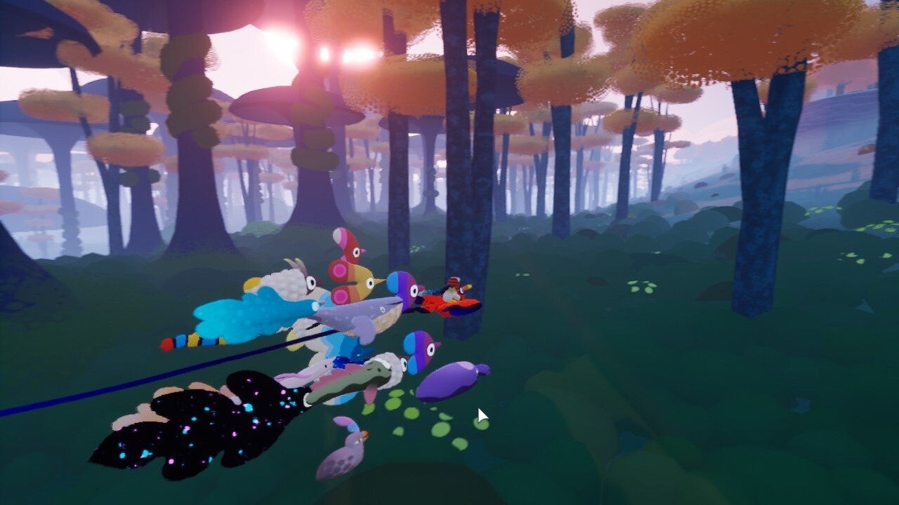 Flock review: indulge in playful weirdness with a bunch of flying potatoes