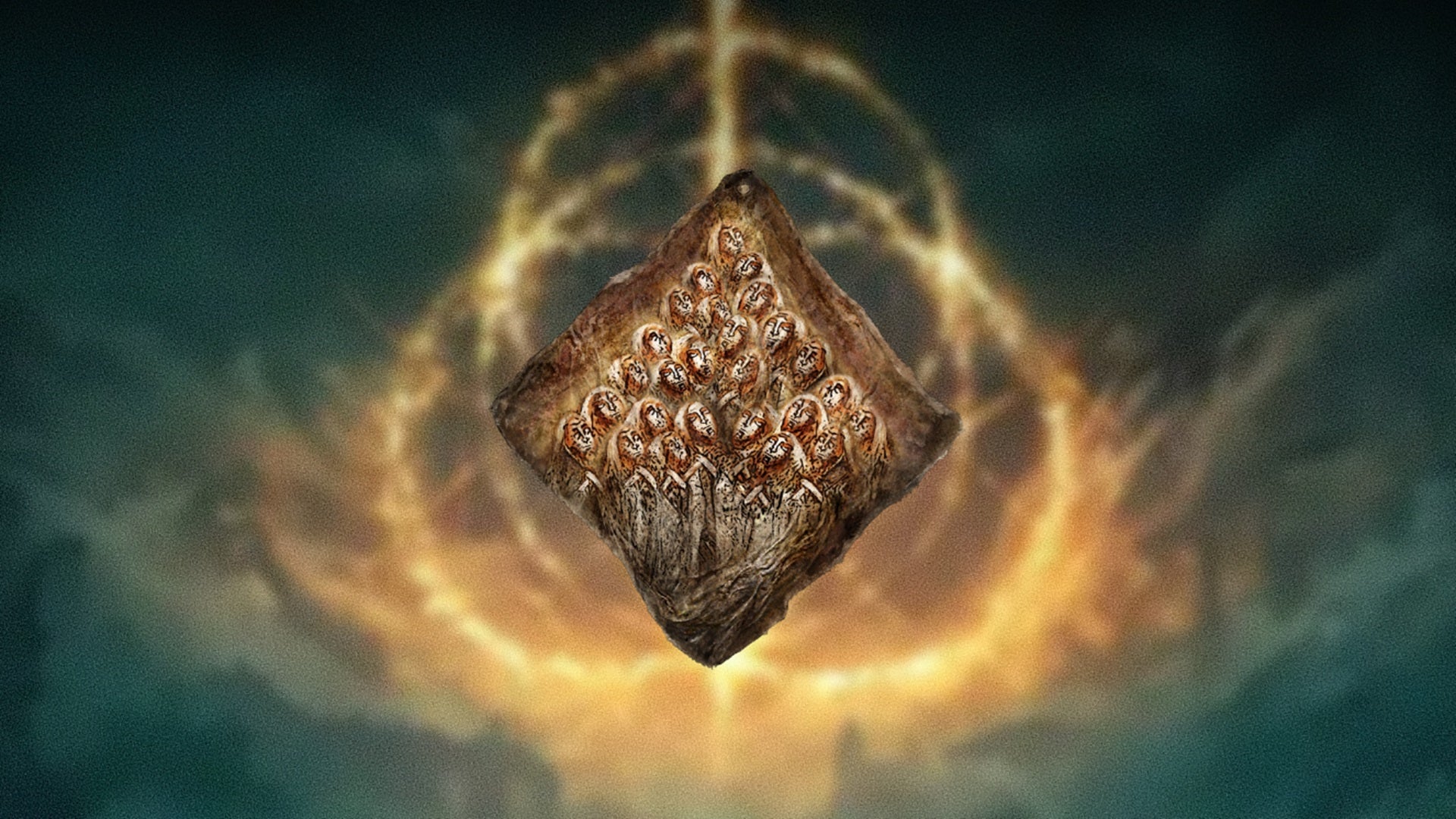 The icon for the Flock's Canvas Talisman, a talisman in Elden Ring. - 11