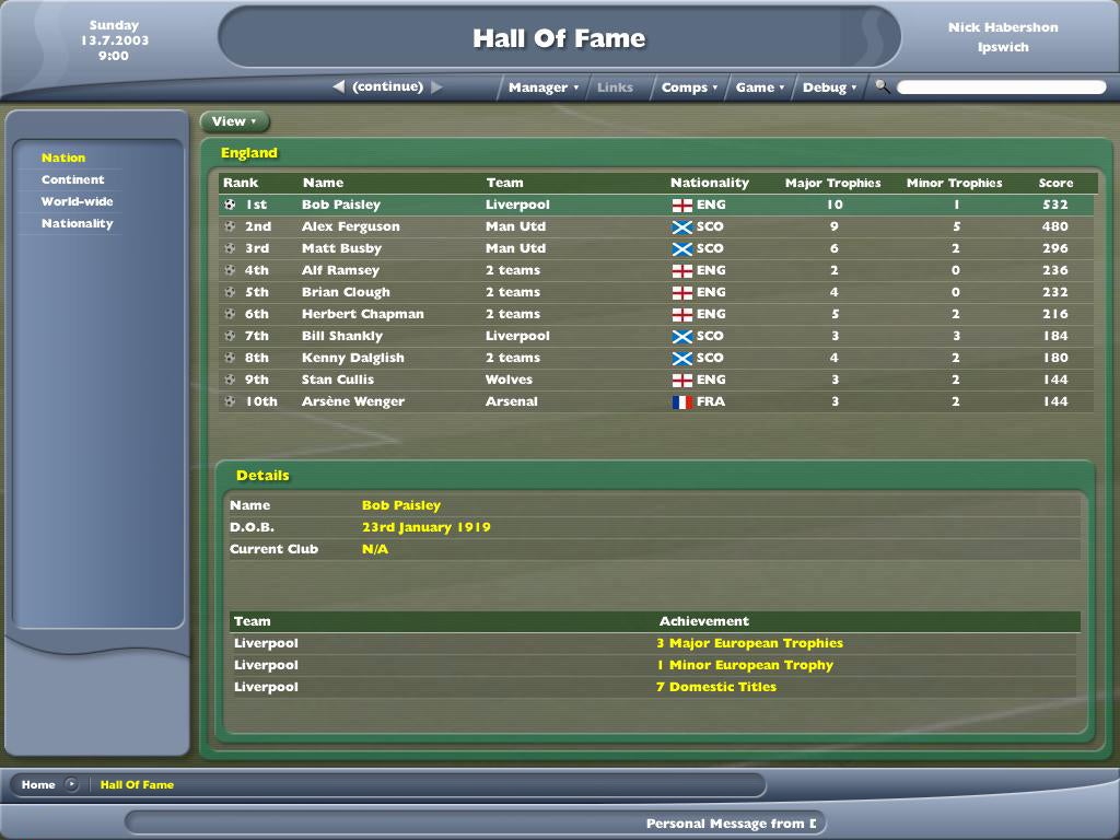 Football Manager 2005 review | Eurogamer.net