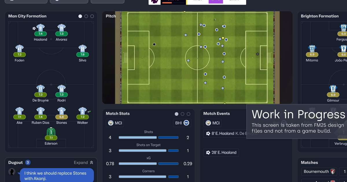 Football Manager 2025 | Eurogamer.net