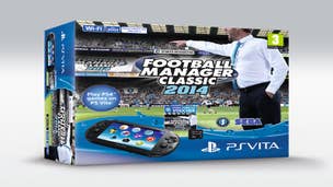 Football Manager Classic 2014 PS Vita console bundle announced, out April 17