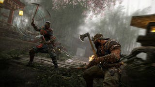 See the Temple Garden, and Forge maps from For Honor's Shadow and Might DLC