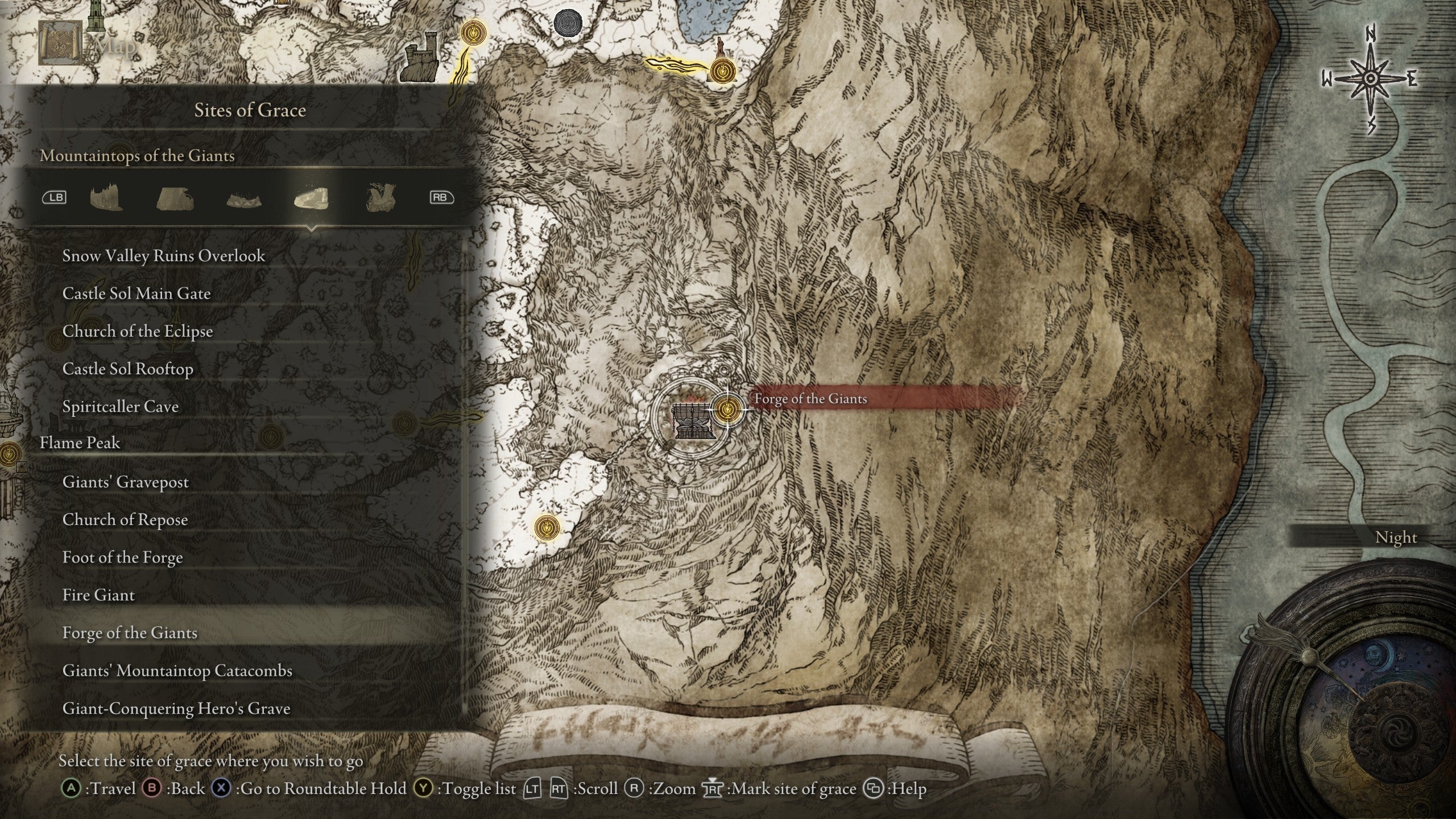 Forge of the Giant&rsquo;s Grace in Elden Ring