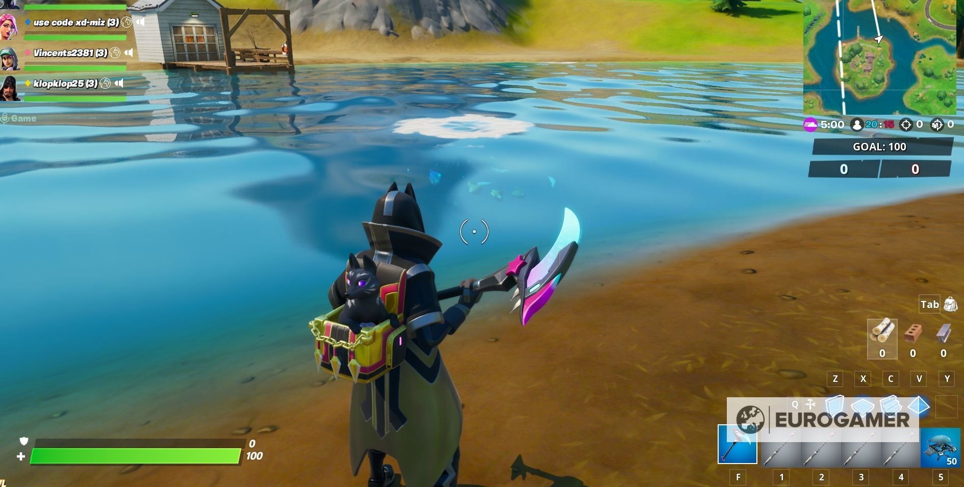 Fishih Fn Fortnite Fishing - how to catch a weapon and fishing locations ...