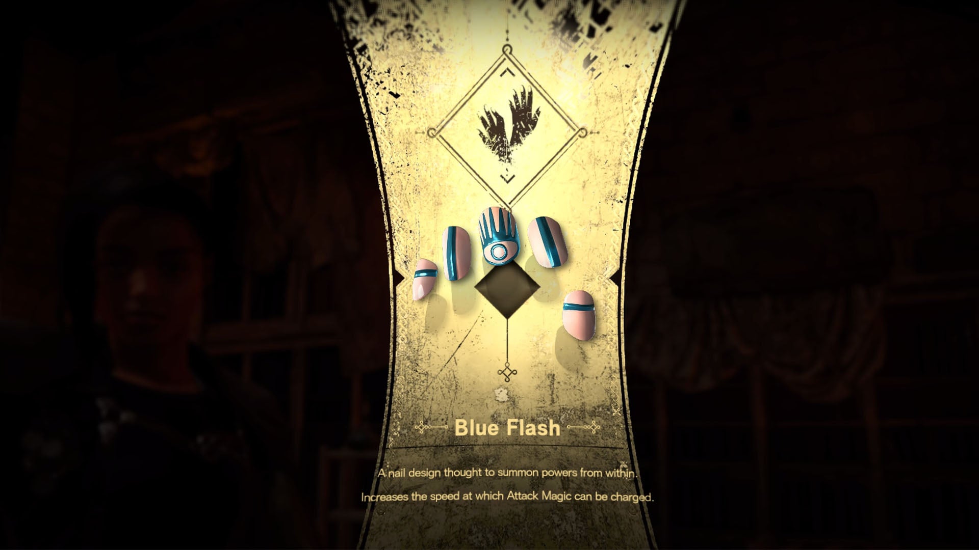 Forspoken, Blue Flash Nails