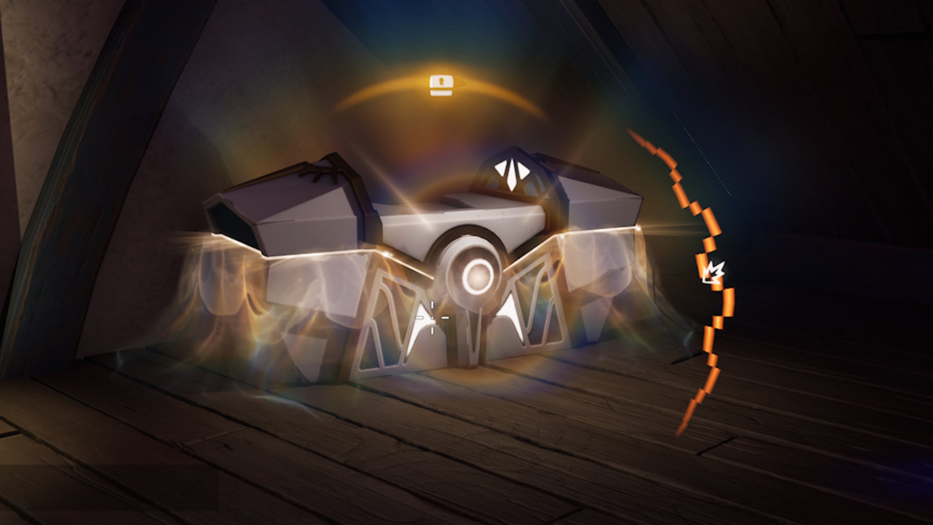 Fortnite, an Oathbound Chest in a building in Anvil Square