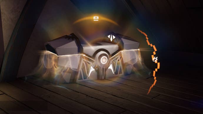 Fortnite, an Oathbound Chest in a building in Anvil Square