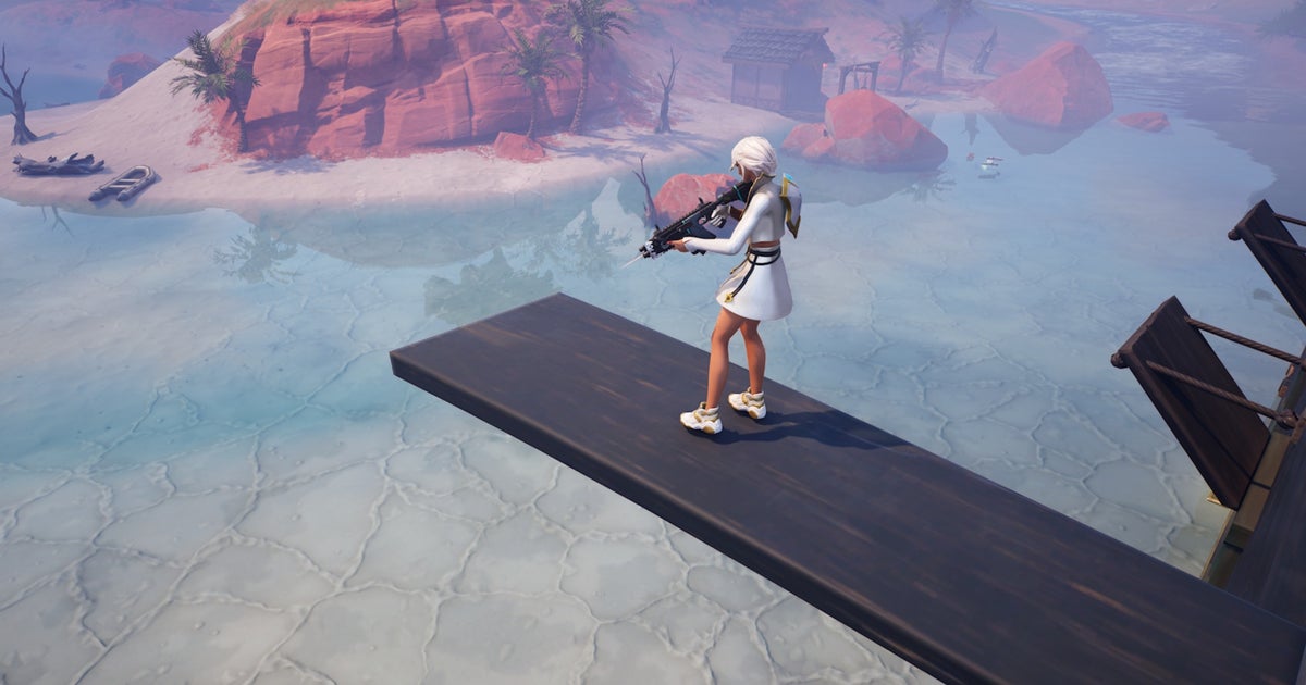 How to walk the plank in Fortnite