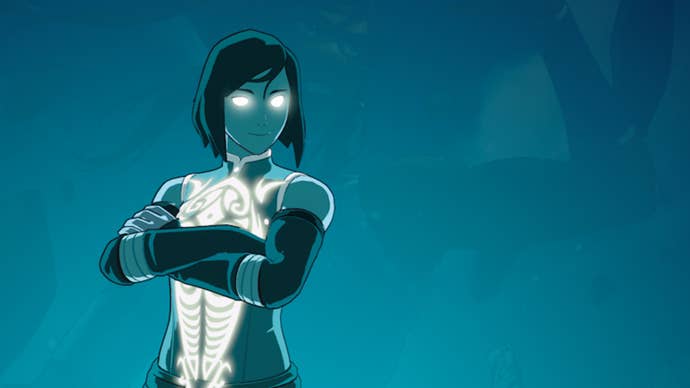fortnite balanced korra skin style
