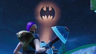 Fortnite: Light up different Bat Signals outside of Gotham City