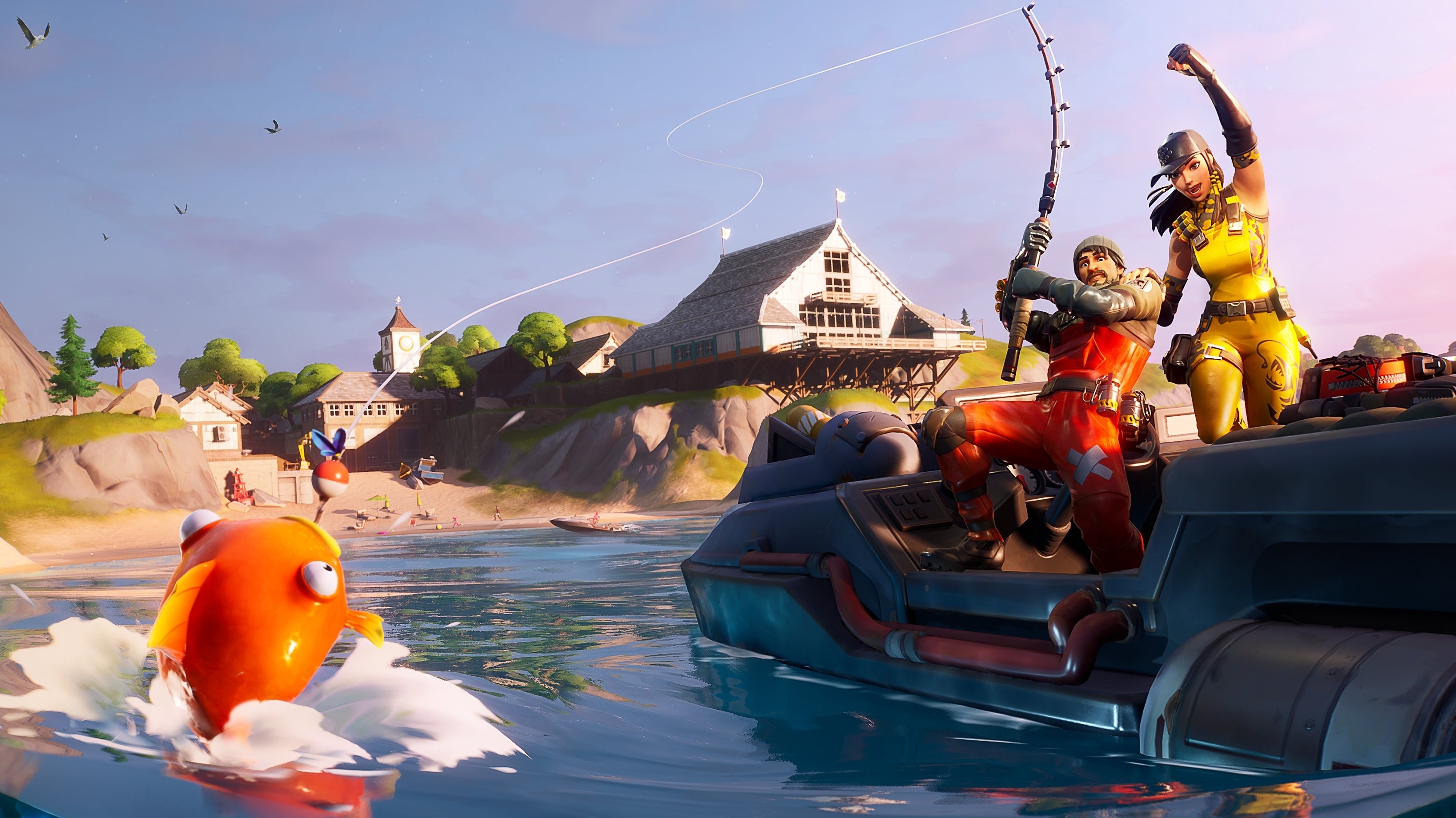 Fortnite Fishing - how to catch a weapon and fishing locations explained, including fish chart
