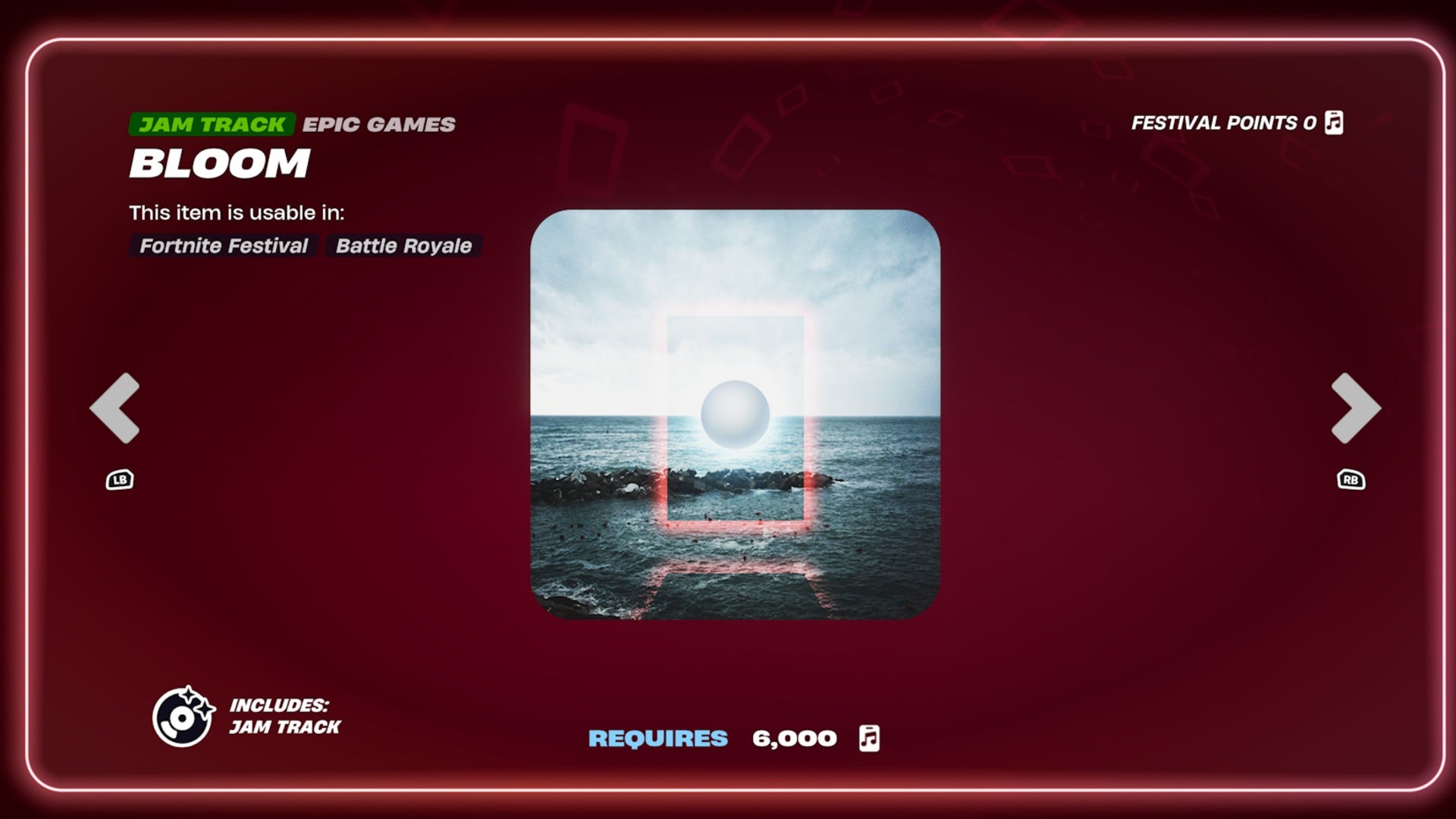 An album cover for a song called bloom sits on a deep red background.