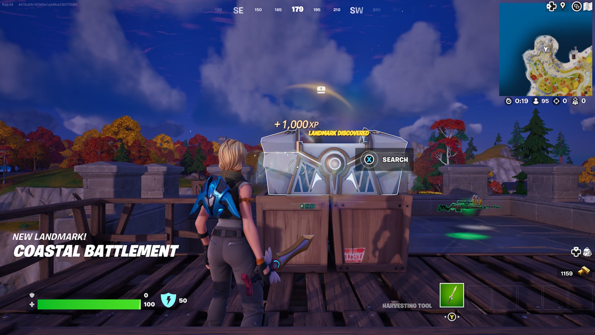 Fortnite, Breakwater Bay Oathbound Chest Location One
