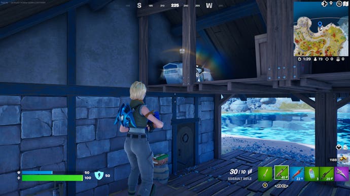 Fortnite, Breakwater Bay Oathbound Chest Location two