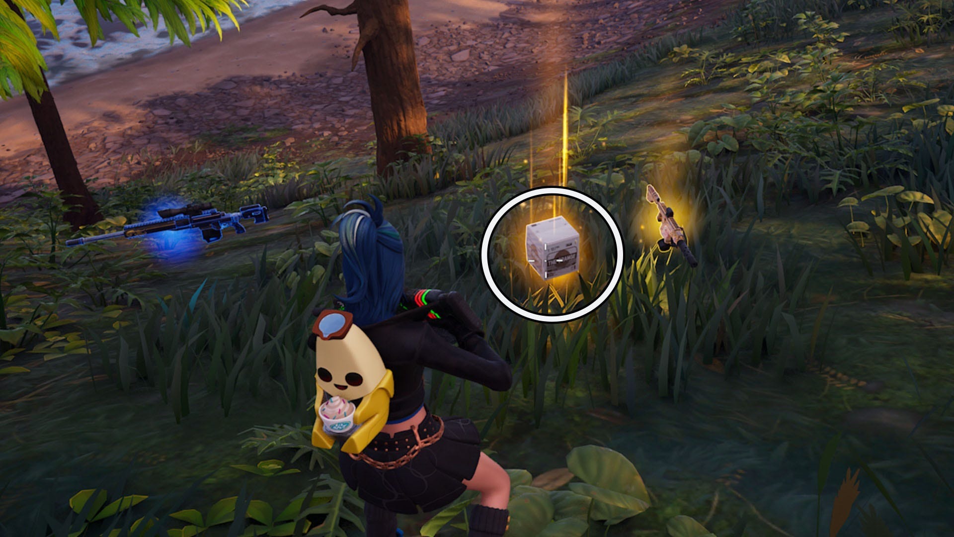 Where to find a Cardboard Box in Fortnite