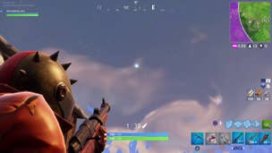 A comet has appeared in the sky over Fortnite