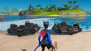 Fortnite: Season 2 - Visit Coral Cove, Stack Shack and Crash Site without swimming