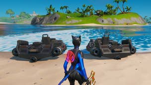 Fortnite: Season 2 - Visit Coral Cove, Stack Shack and Crash Site without swimming