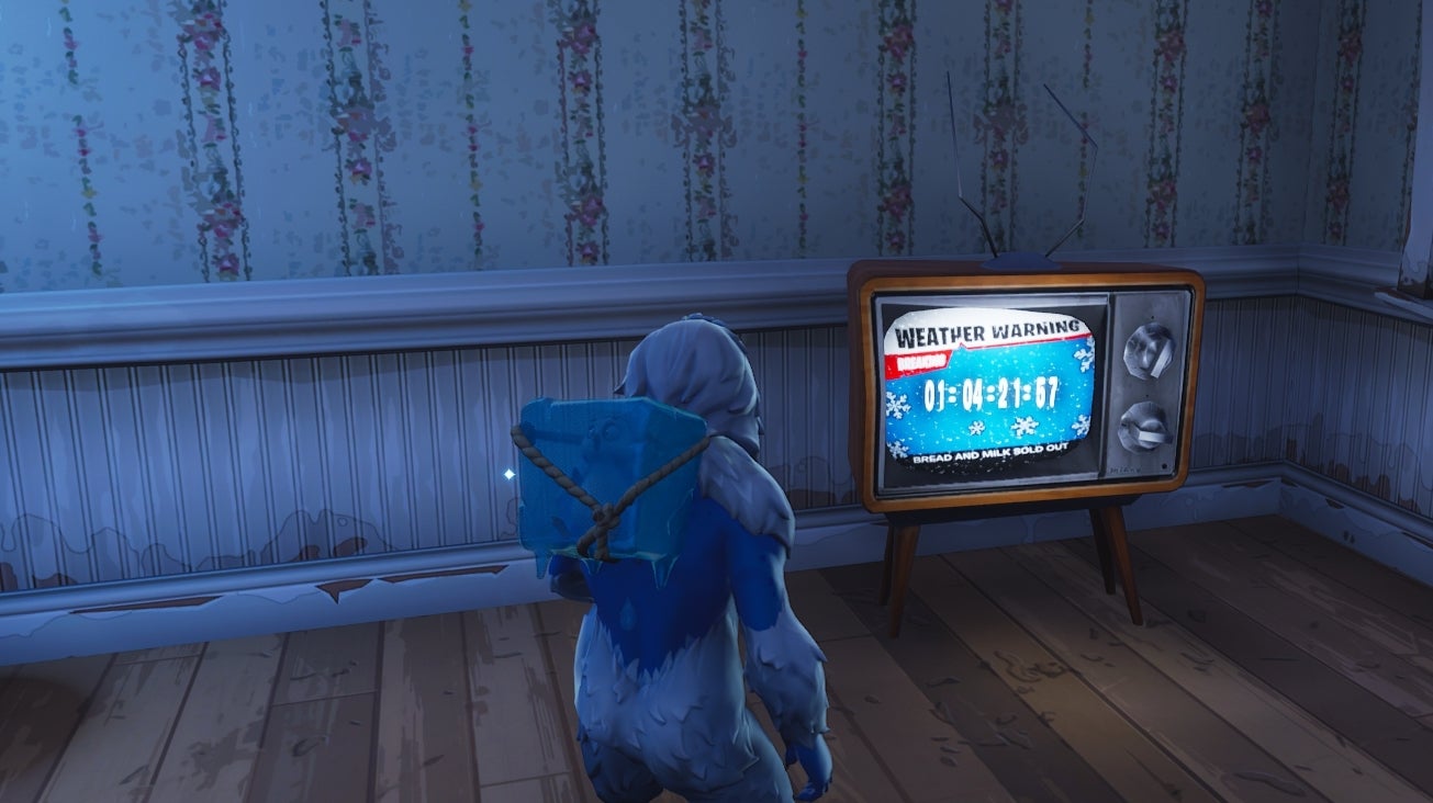 Fortnite countdown telt af naar winterevenement