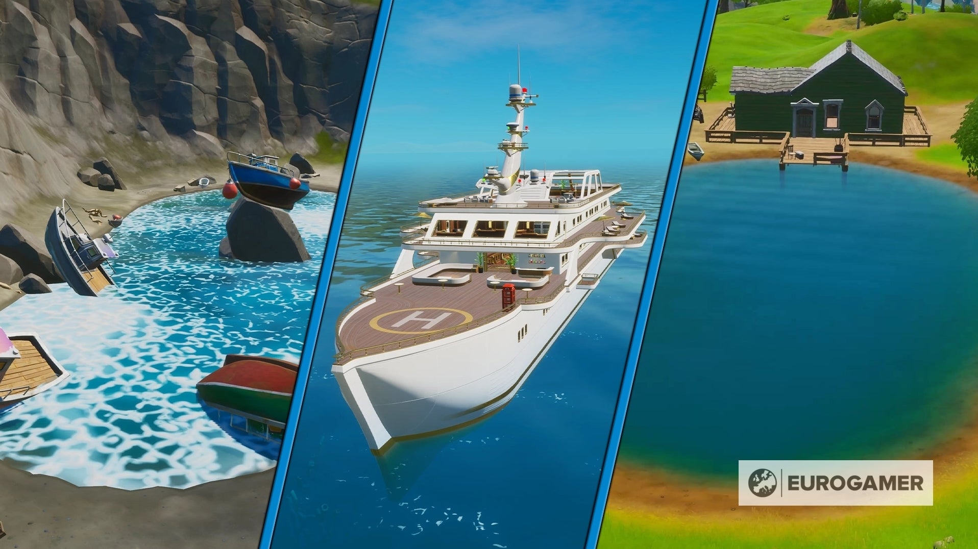 Wo Ist Die Schiffbruch Bucht In Fortnite Fortnite: Die Schiffbruch-Bucht, Yacht und den Zapplerteich besuchen