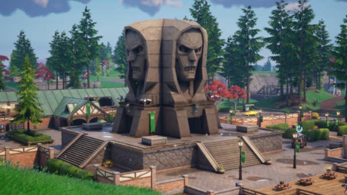 fortnite doom courtyard