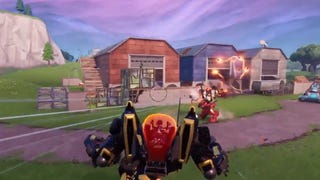Fortnite has dropped its mech spawn rate in tournaments, but they'll remain in the game for now