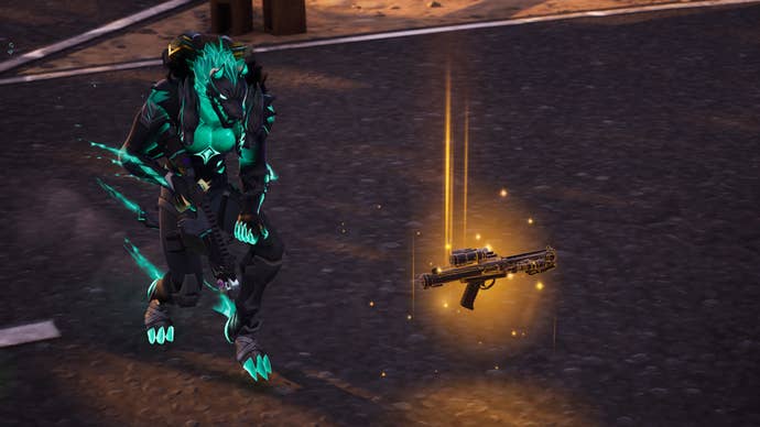 fortnite e11 blaster ground loot