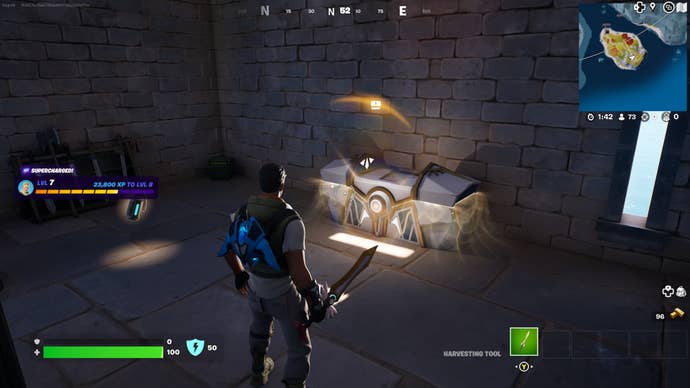 Fortnite faulty splits oathbound chest one location