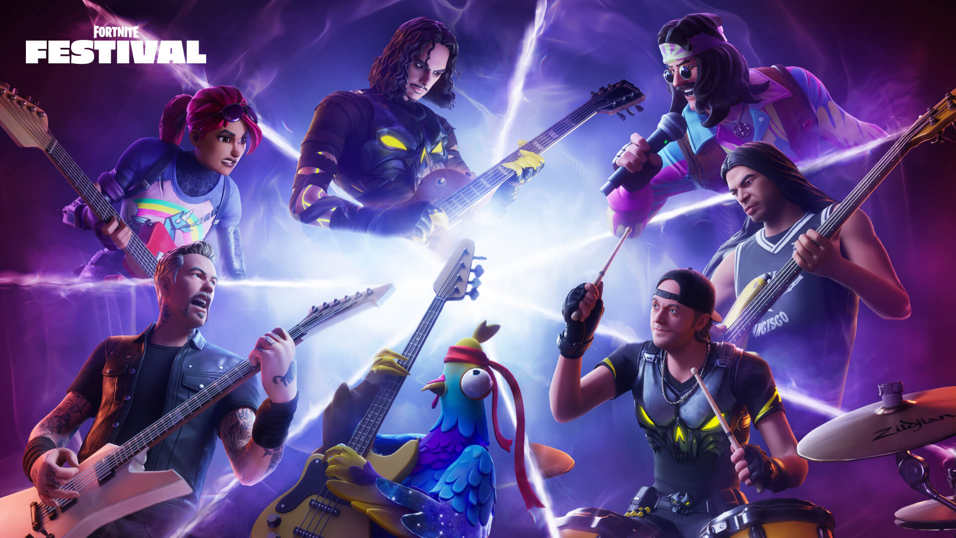Metallica llega mañana a Fortnite Festival