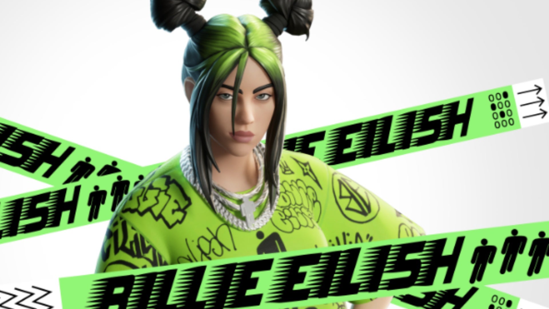 fortnite festival billie eilish headlining promo art