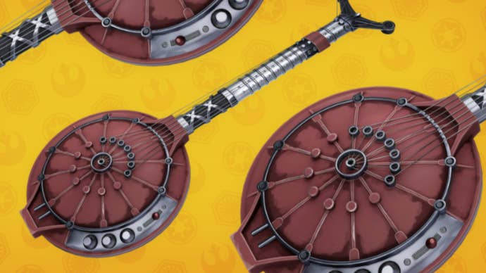 fortnite festival star wars event Seven-string Hallikset Guitar