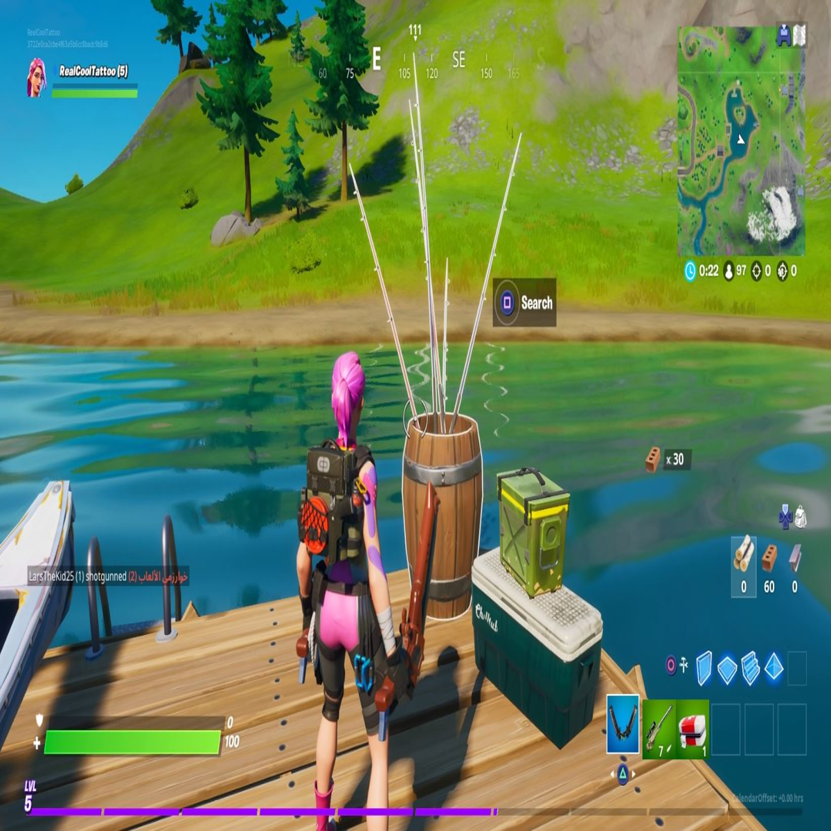 How many of you would like a fishing rod added to the game. What