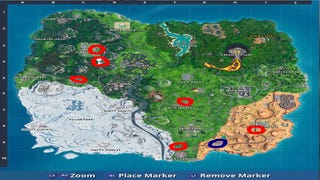 Fortnite: Gas Station locations