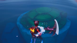 Fortnite: Swim over hatches at The Agency