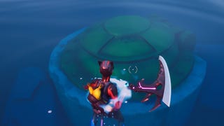 Fortnite: Swim over hatches at The Agency