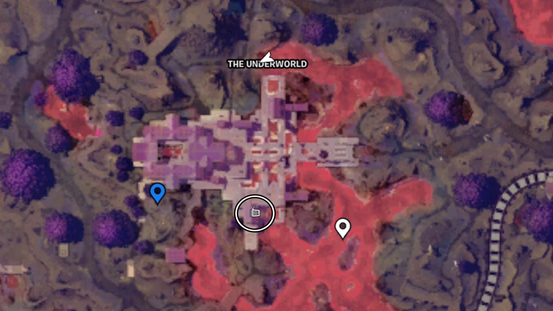 fortnite jigsaw&rsquo;s tv on underworld map
