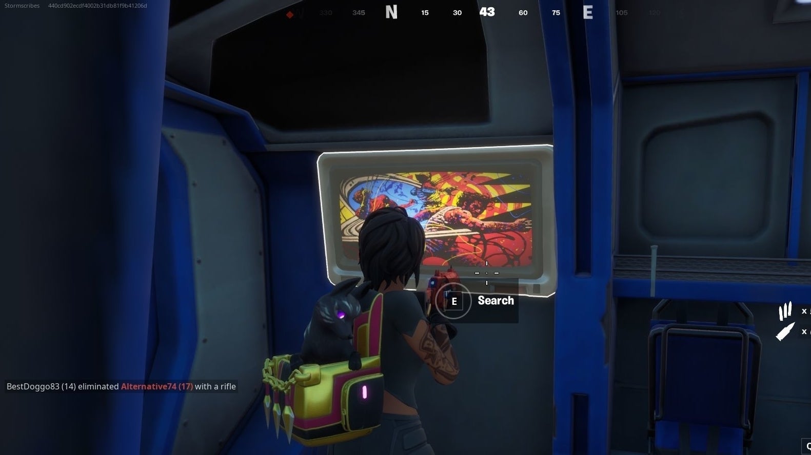 Fortnite Loading Screen uitgelegd: zo vind je de foto op een Quinjet Patrol-landingsplaats