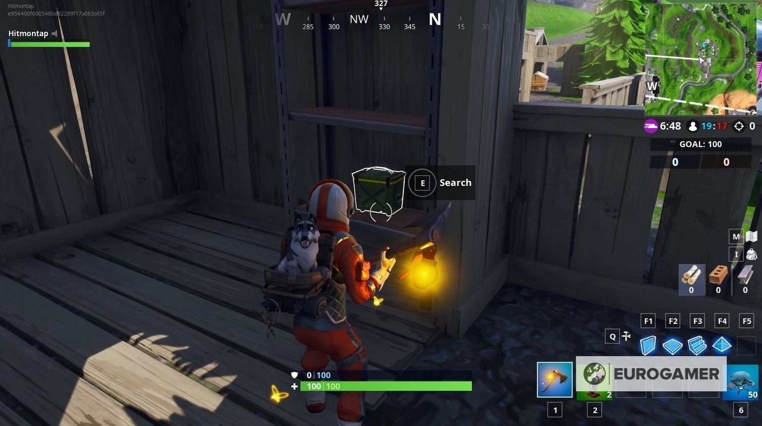 Fortnite C mo registrar cofres o cajas de munici n en un motel o