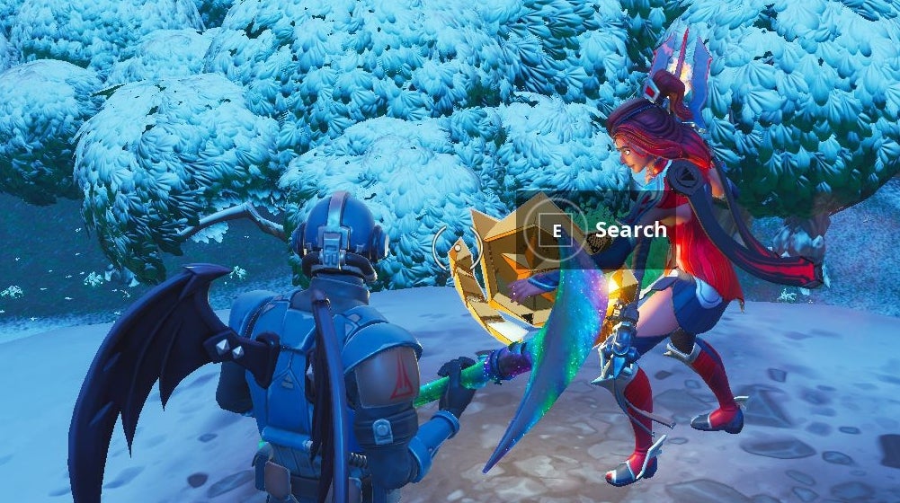 Fortnite Mysterious Hatch, Giant Rock Lady en Precarious Flatbed locaties - Vind het luik, de rots en de dame