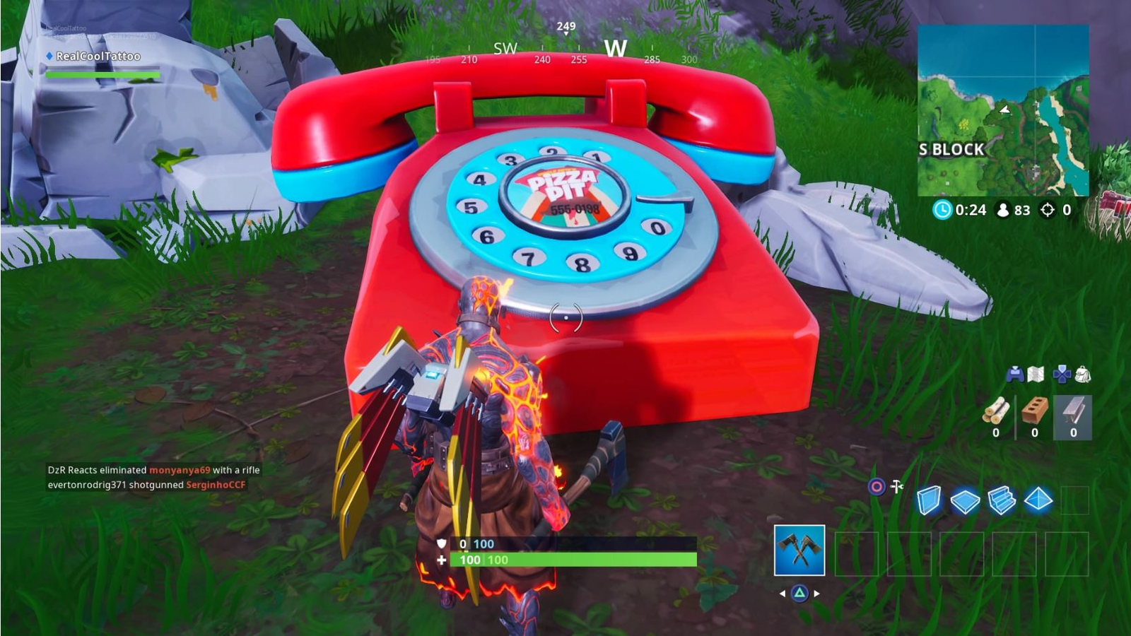 Fortnite: Visit an Oversized Phone, Giant Piano, and a Dancing