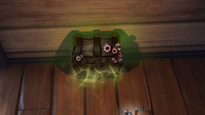 fortnite pirates of the caribbean treasure chest