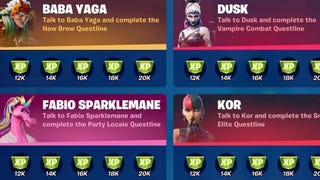 Fortnite Punchcards: This week's character Punchcards and when the next questlines go live explained