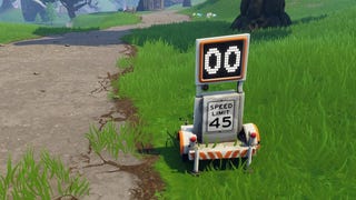 Fortnite Radar Sign locations: how to record a speed of 27 or more at different Radar Signs
